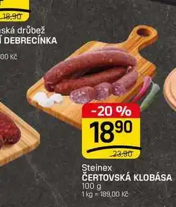 Flop ČERTOVSKÁ KLOBÁSA nabídka