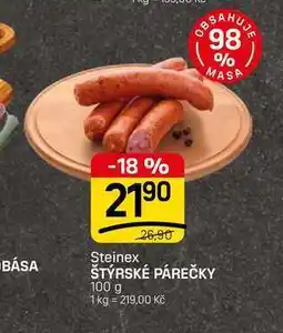 Flop ŠTÝRSKÉ PÁREČKY nabídka
