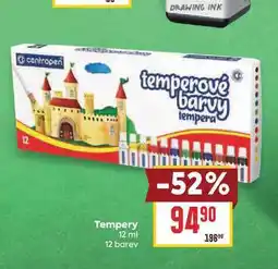 Billa Tempery 12 ml 12 barev nabídka