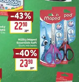Billa Nůžky Maped Essentials Soft 13 cm, mix barev nabídka