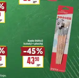 Billa Sada štětců kulatý + plochý nabídka