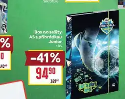 Billa Box na sešity A5 s přihrádkou Junior 1ks nabídka