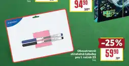 Billa Oboustranně stíratelná tabulka pro 1. ročník ZŠ 1ks nabídka