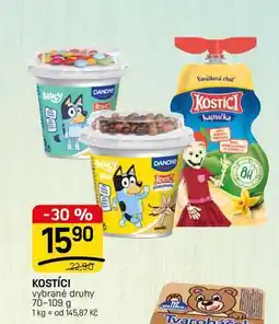 Flop KOSTÍCI vybrané druhy nabídka