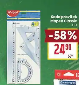 Billa Maped Sada pravítek Maped Classic 4 ks nabídka
