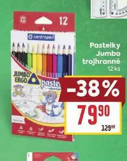 Billa Pastelky Jumbo trojhranné 12 ks nabídka