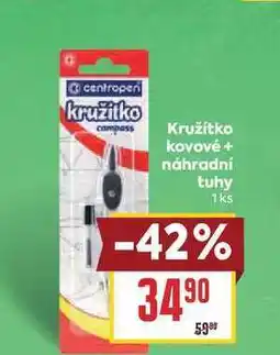 Billa Kružítko kovové + náhradní tuhy 1ks nabídka