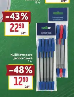 Billa Kuličkové pero jednorázové 5 ks nabídka