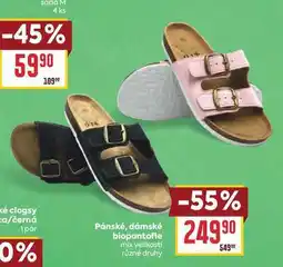 Billa Pánské, dámské biopantofle mix velikosti různé druhy nabídka