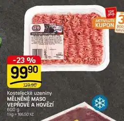 Flop MĚLNĚNÉ MASO VEPŘOVÉ A HOVĚZÍ nabídka