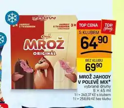 Flop MROŽ JAHODY V POLEVĚ MIX* vybrané druhy nabídka
