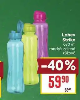 Billa Lahev Strike 630 ml modrá, zelená růžová nabídka