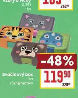 Billa Svačinový box 1ks různé motivy nabídka