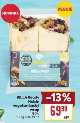 Billa BILLA Ready Hoisin vegetariánský wrap nabídka