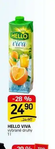 Flop HELLO VIVA vybrané druhy 11 nabídka
