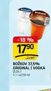 Flop BOŽKOV 37,5% ORIGINAL | VODKA nabídka