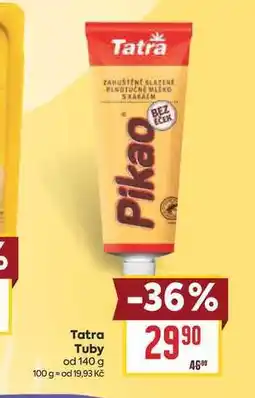 Billa Tatra Tuby od nabídka