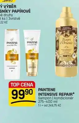 Flop PANTENE INTENSIVE REPAIR* šampon | kondicionér nabídka