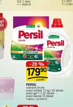 Flop PERSIL vybrané druhy prací prášek 1,1 kg | 20 dávek nabídka