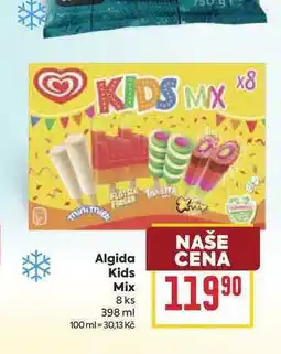 Billa Algida Kids Mix 8 ks nabídka