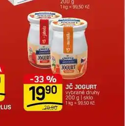 Flop JČ JOGURT vybrané druhy nabídka