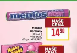 Billa Mentos Bonbony od nabídka