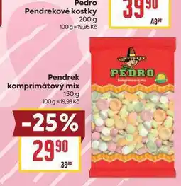 Billa Pendrek komprimátový mix nabídka