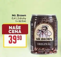 Billa Mr. Brown nabídka