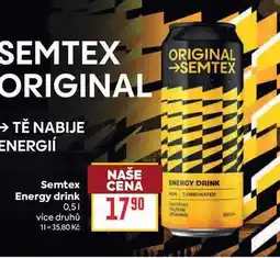 Billa Semtex Energy drink nabídka