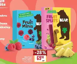 Billa Bear Fruit Minis a splits nabídka