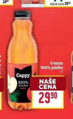 Billa Cappy 100% jablko nabídka