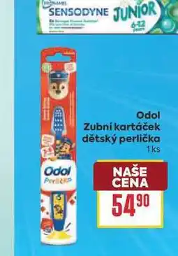 Billa Odol Zubní kartáček dětský perlička 1ks nabídka