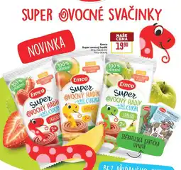 Billa Emco Super ovocný hadík nabídka