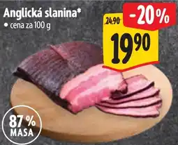 Albert Anglická slanina nabídka