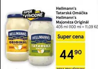 Tesco Hellmann's Majonéza Originál nabídka