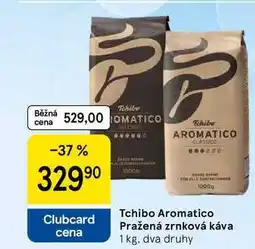 Tesco Tchibo Aromatico Pražená zrnková káva, 1 kg, dva druhy nabídka