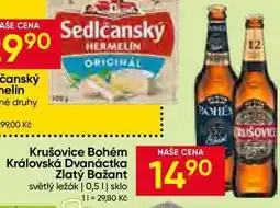 Hruška Krušovice královská 12° nabídka