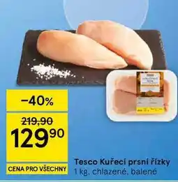 Tesco Tesco Kuřecí prsní řízky nabídka