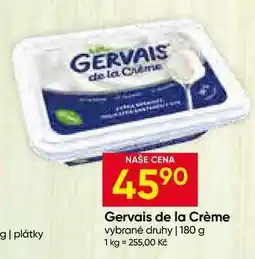 Hruška Gervais de la Crème vybrané druhy nabídka