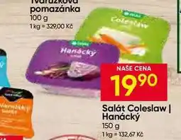 Hruška Salát Coleslaw, Hanácký nabídka