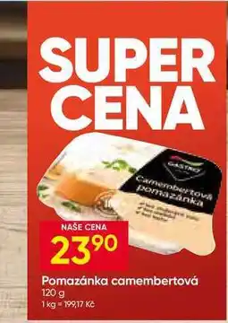 Hruška Pomazánka camembertová nabídka