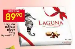 Hruška Laguna mořské plody nabídka