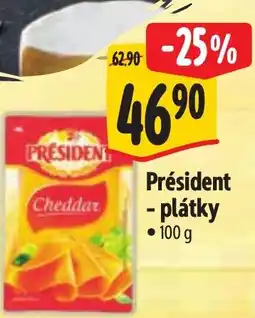 Albert Président - plátky nabídka