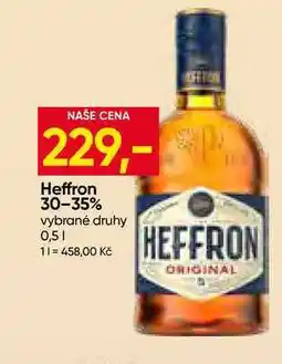 Hruška Heffron 30-35% vybrané druhy nabídka