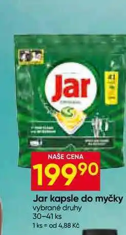 Hruška Jar kapsle do myčky vybrané druhy 30-41 ks nabídka