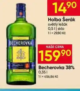 Hruška Becherovka 38% nabídka