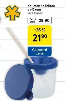 Tesco Kelímek na štětce s víčkem více barev nabídka