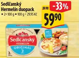 Albert Sedlčanský Hermelín duopack nabídka