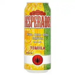 Tesco Desperados pivo speciální světlé ochucené s příchutí Tequily 500ml nabídka
