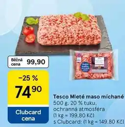 Tesco Tesco Mleté maso míchané, 500 g, 20% tuku nabídka